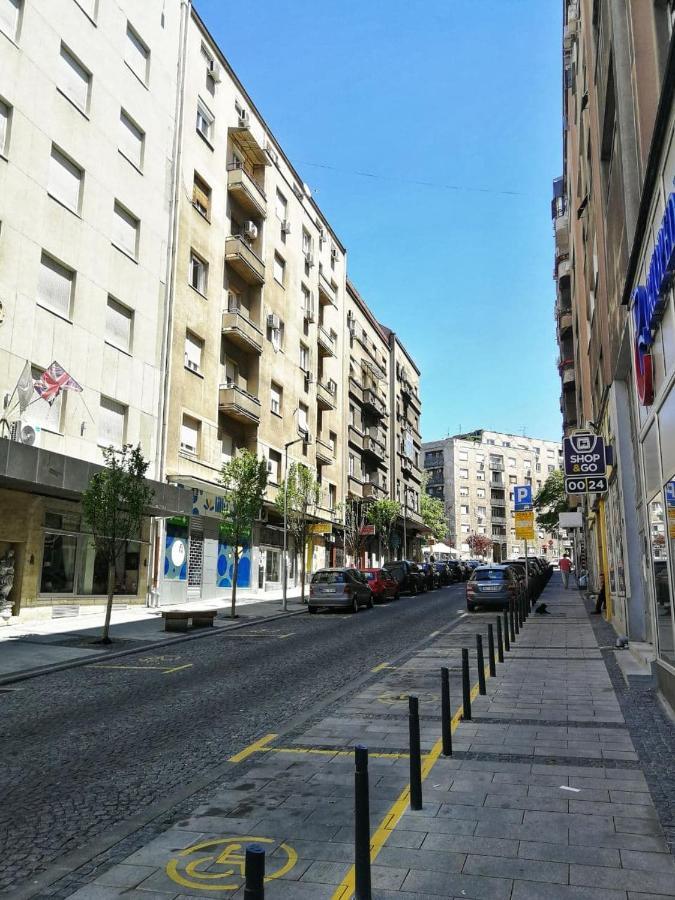 Savski Trg Belgrado Buitenkant foto
